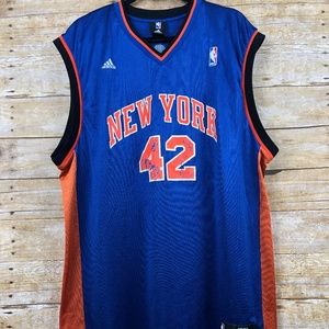 ADIDAS Men's David Lee White Jersey Sz XL New York